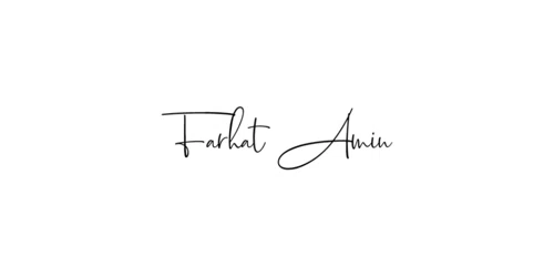 Farhat Amin coupon