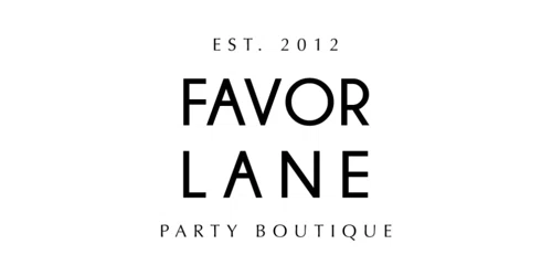 Favor Lane Party coupon