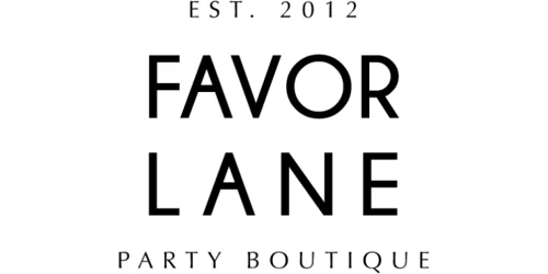 Favor Lane Party Promo Code