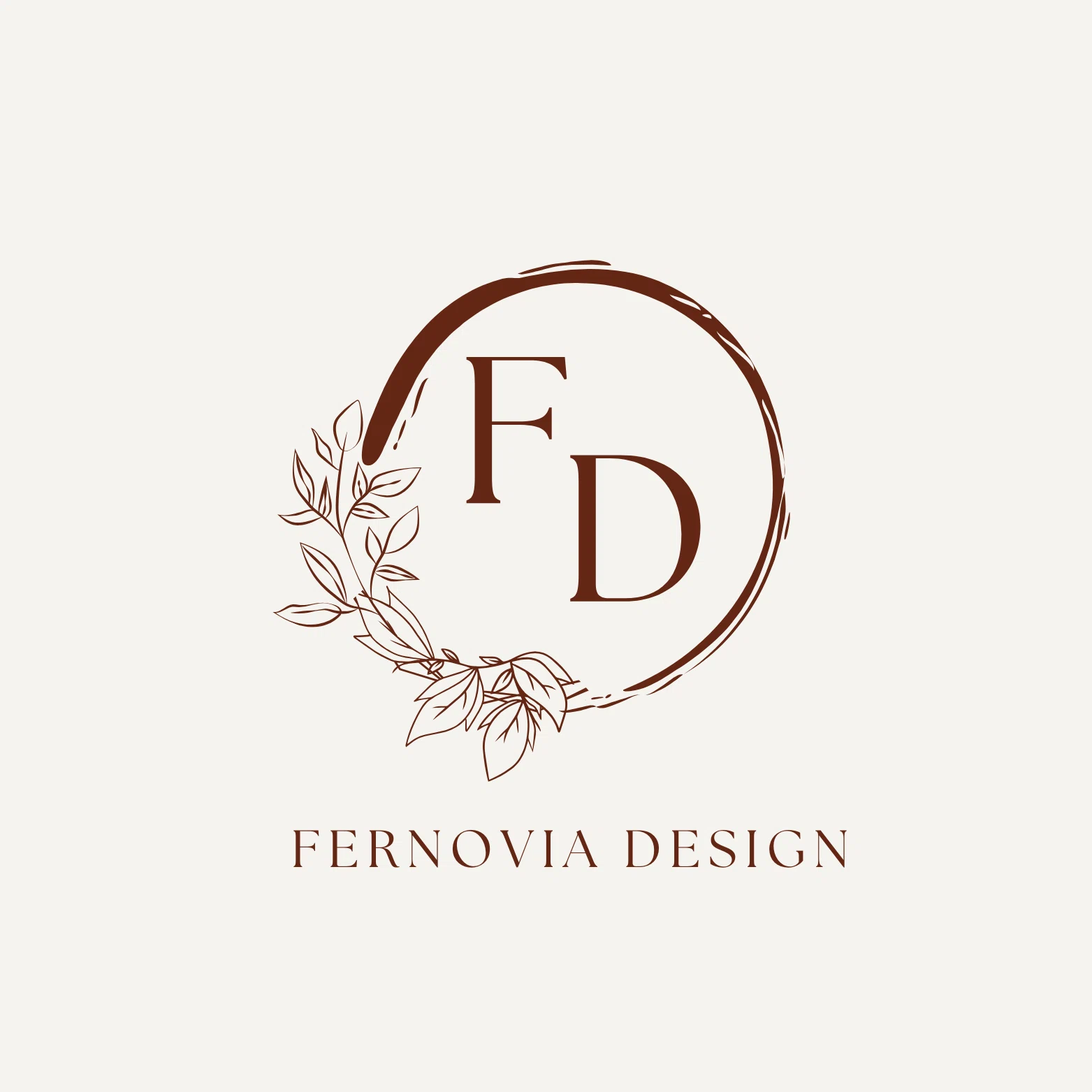 Fernovia Design Merchant Logo