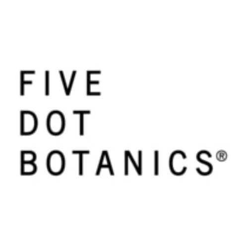 20 Off Five Dot Botanics Promo Code (3 Active) Oct '24