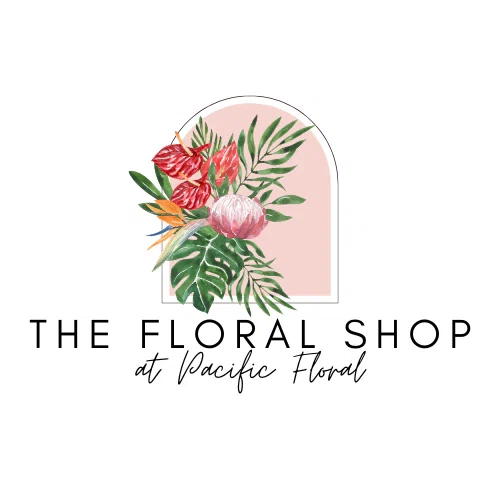 The Floral Shop at Pacific Floral Merchant Logo