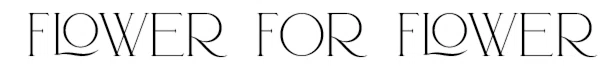 Flower For Flower Merchant Logo
