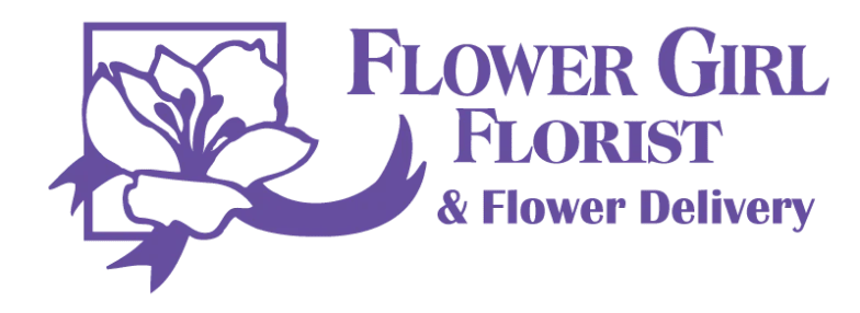 Flower Girl Florist Merchant Logo
