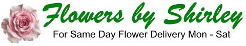 Flowers by Shirley Merchant Logo