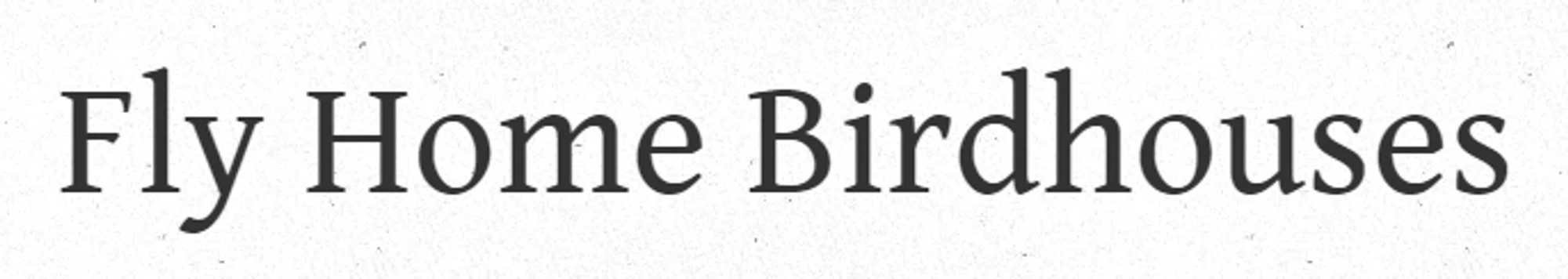 Fly Home Birdhouses Promo Code