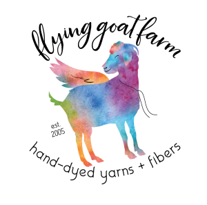 Flying Goat Farm Merchant Logo