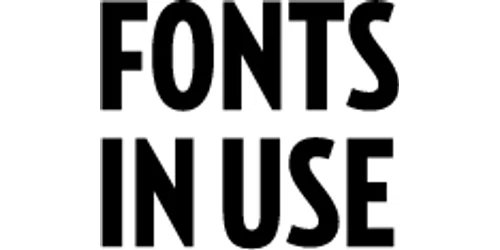 Fonts In Use Merchant logo