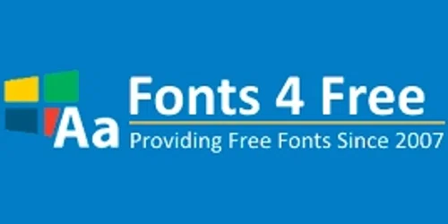 Fonts4Free.net Merchant logo