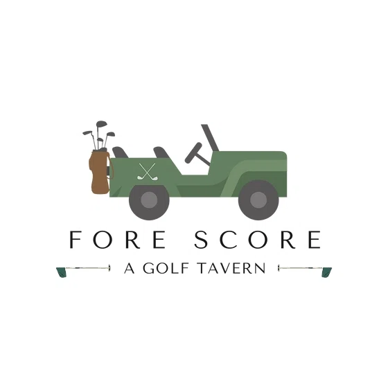 Fore Score Golf Tavern Merchant Logo