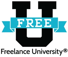 Freelance University Merchant Logo