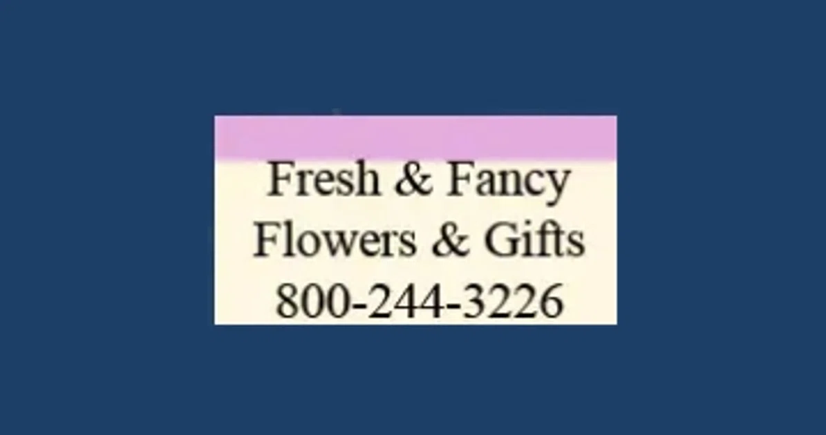 FRESH AND FANCY FLOWERS Promo Code — 30 Off 2024
