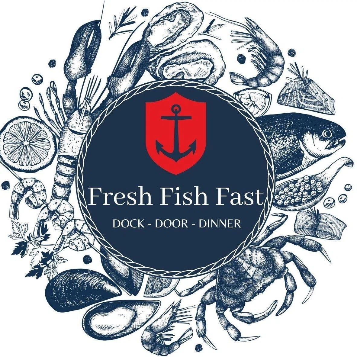 Fresh Fish Fast Merchant Logo