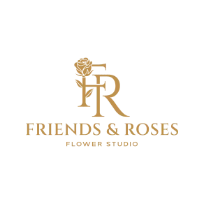 Friends & Roses Merchant Logo
