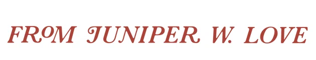 From Juniper With Love Promo Code