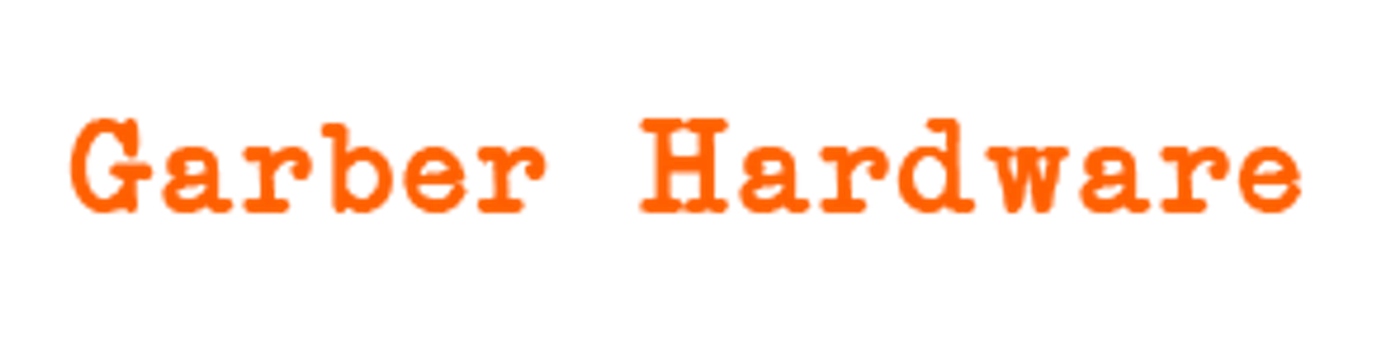 GARBER HARDWARE Promo Code — 150 Off in July 2024