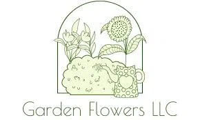 Garden Flowers Merchant Logo