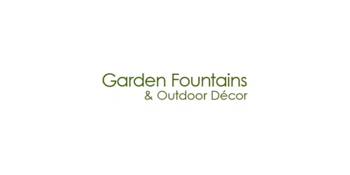 Garden Fountains coupon