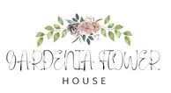 Gardenia Flower House Merchant Logo