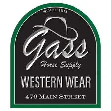 Gass Horse Supply & Western Wear Merchant Logo