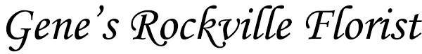 Gene's Rockville Florist Merchant Logo