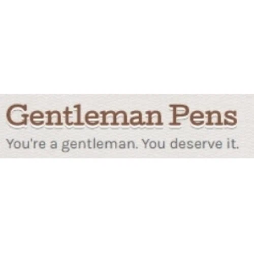 25 Off Gentleman Pens Promo Code, Coupons April 2024