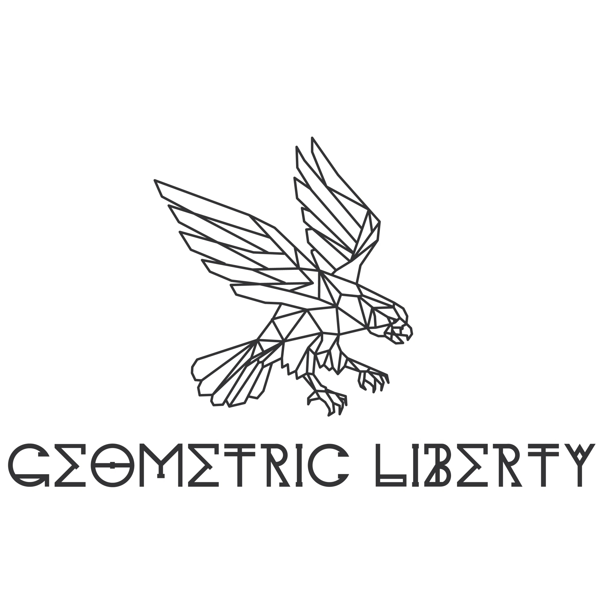Geometric Liberty Merchant Logo