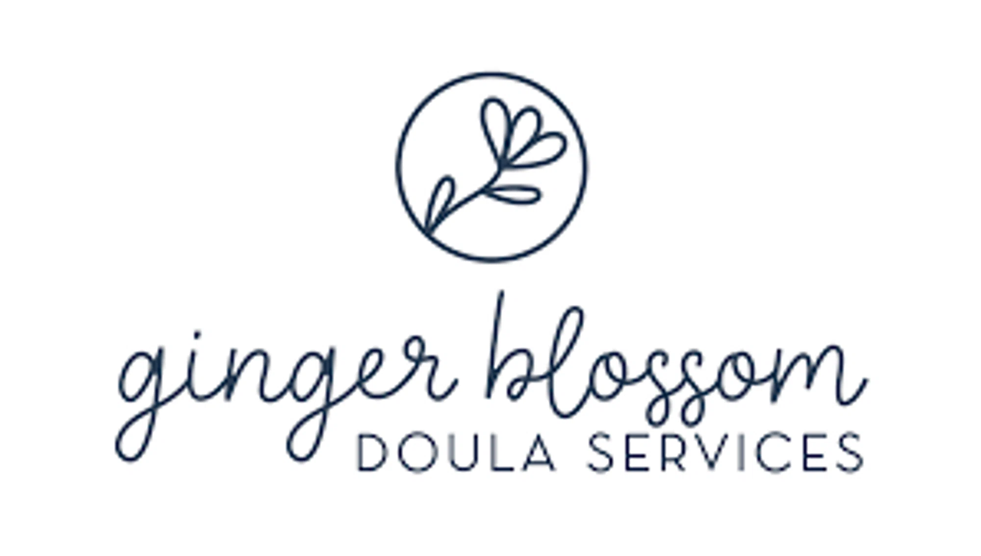 Ginger Blossom Doula Merchant Logo