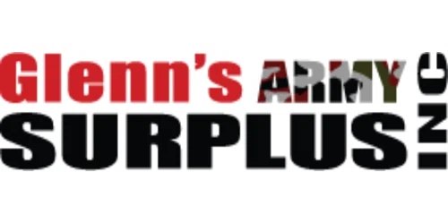 Glenn's Army Surplus Promo Code