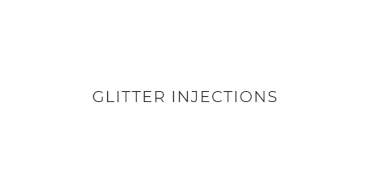 Glitter Injections Promo Codes - 15% Off in November 2025