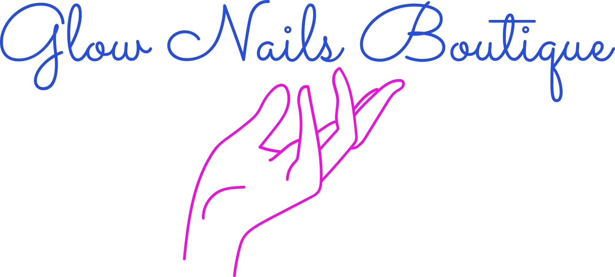 Glow Nails Boutique Merchant Logo