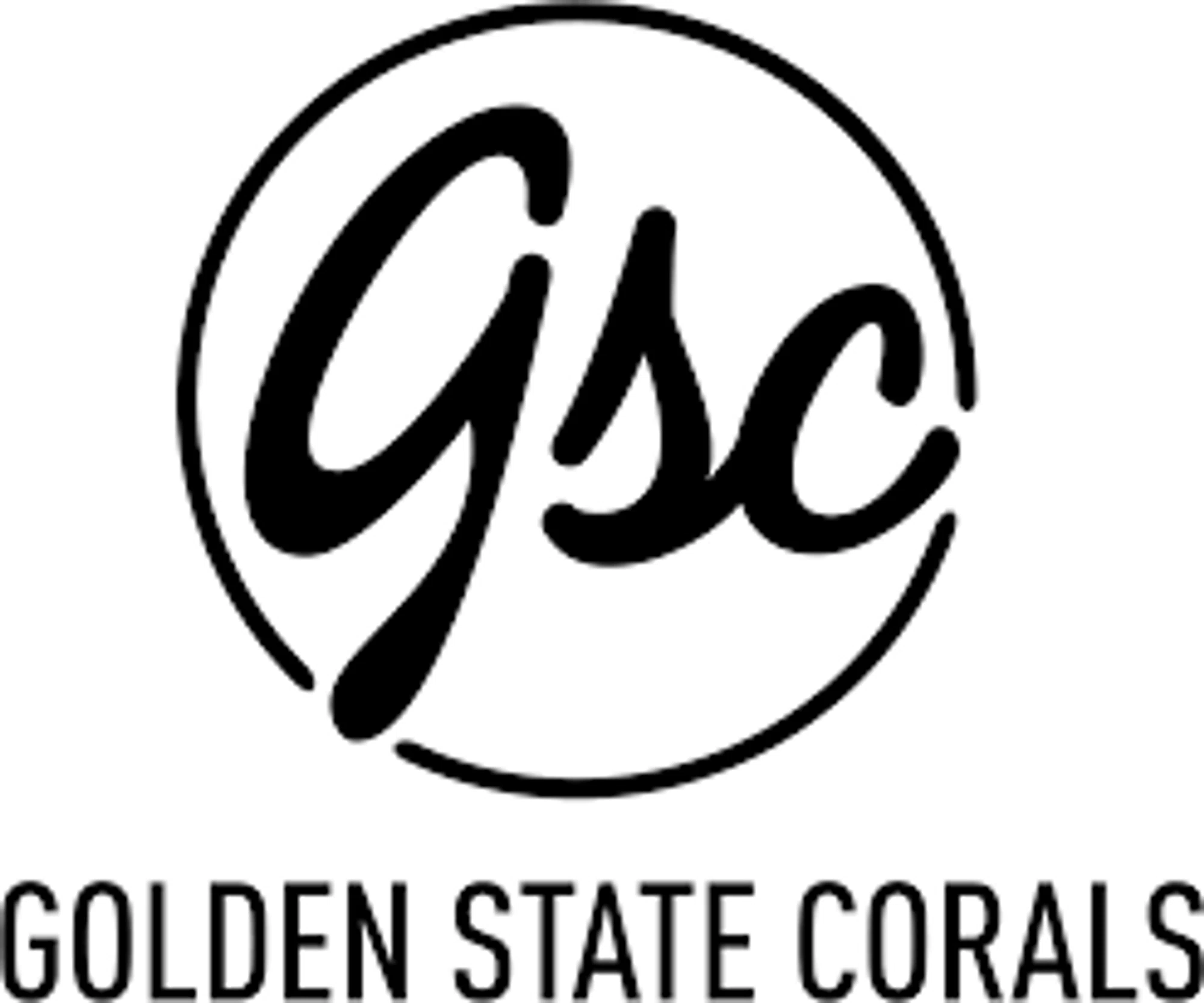 Golden State Corals Merchant Logo