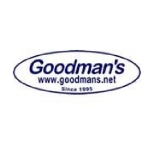 20 Off Goodman's Promo Code, Coupons (1 Active) Apr '24