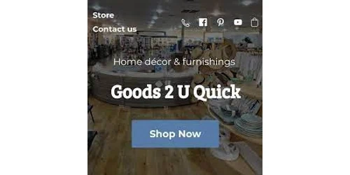 Goods 2 U Quick Promo Code