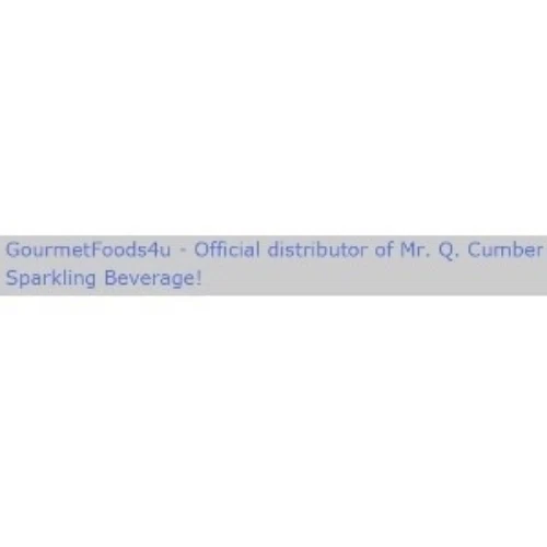 GourmetFoods4u coupons