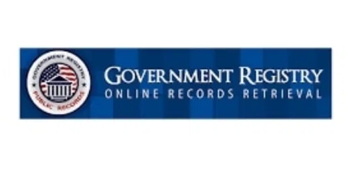 GovernmentRegistry.org Merchant logo