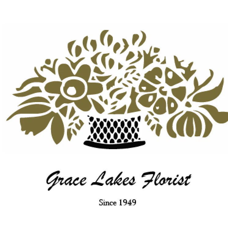 Grace Lakes Florist Merchant Logo