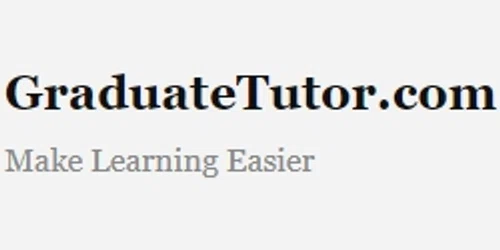 Graduate Tutor Promo Code