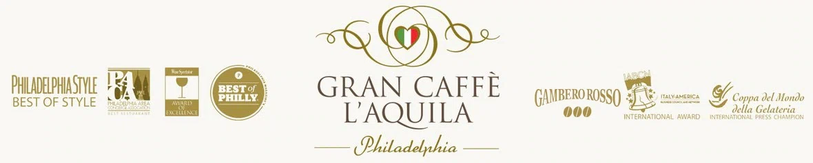 Gran Caffe L'Aquila Merchant Logo