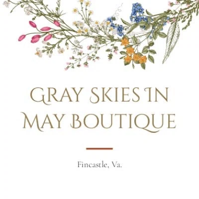 Gray Skies in May Merchant Logo