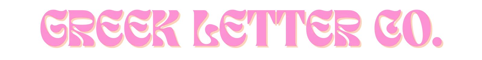 Greek Letter Co. Promo Code
