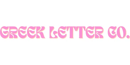 Greek Letter Co. Promo Code