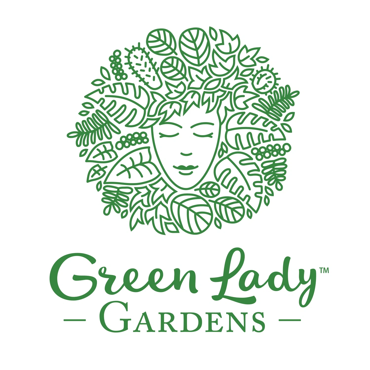 Green Lady Gardens Merchant Logo