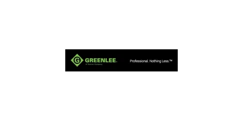 Greenlee coupon