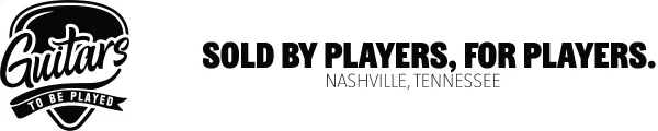 Guitars To Be Played Merchant Logo