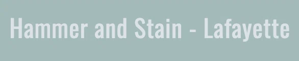 Hammer and Stain Merchant Logo