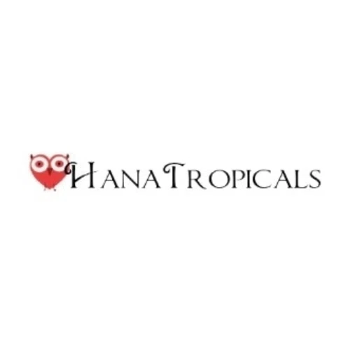 HANA TROPICALS Promo Code — 20 Off (Sitewide) 2024