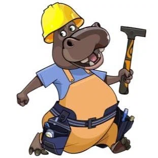 Handy Hippos Merchant Logo