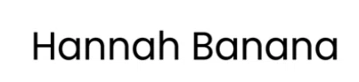 MyHannahBanana Promo Code