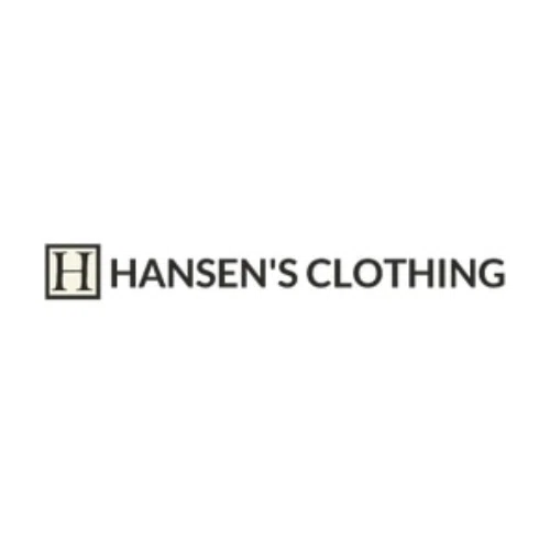 50 Off Hansen's Clothing Promo Code (1 Active) Jul '24